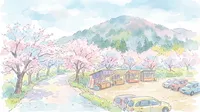 2026たつのこやま桜まつりの屋台や駐車場ガイド！アクセス方法は？