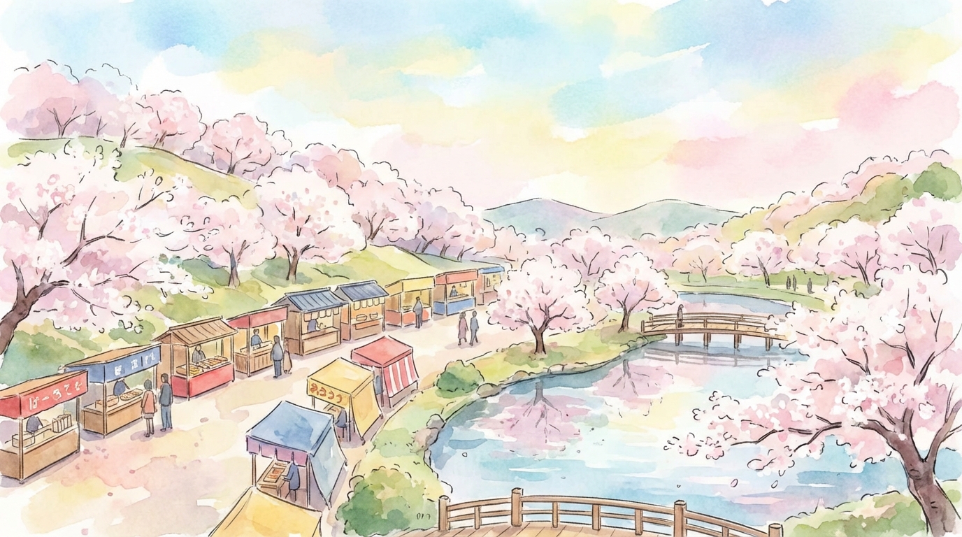 臥竜公園さくらまつり2026の魅力と全貌